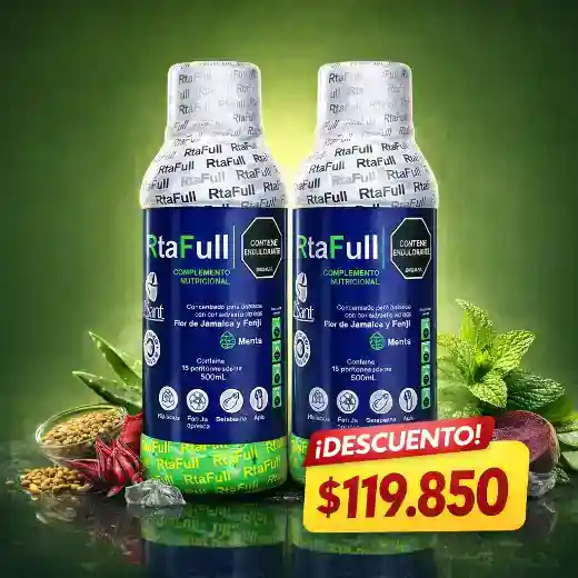Promoción 2 RtaFull con 25% descuento + Obsequio – $119.850